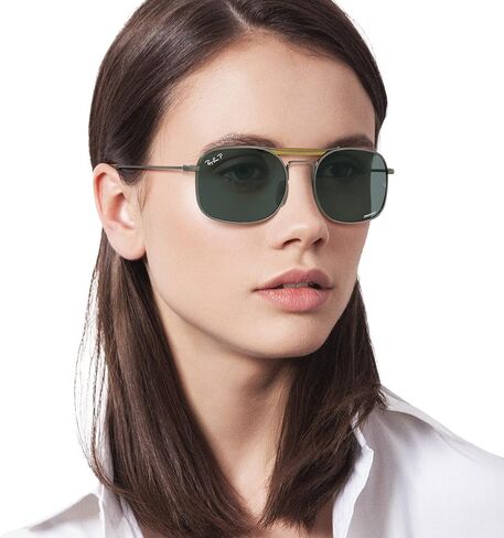 Ray-Ban Rb8062 Titanium Square Sunglasses in Kuwait