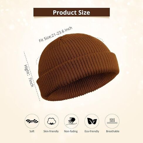 JILANI HANDICRAFT Trawler Beanie الشتاء صياد قبعة للرجال متماسكة الكفة للجنسين Skullcap in Kuwait