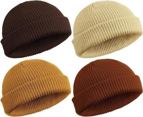 JILANI HANDICRAFT Trawler Beanie الشتاء صياد قبعة للرجال متماسكة الكفة للجنسين Skullcap in Kuwait