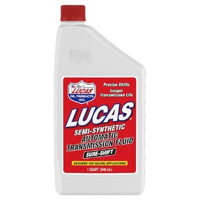 Lucas Oil 10052 Semi-Synthetic Sure-Shift Automatic Transmission Fluid - 1 Quart