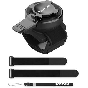 Rokform - Universal Bike Phone Mount, Fits Any Bicycle Handlebar or Bike Stem Measuring 7/8in to 2.25in, Works with All Twist Lock Cases or Universal Adapter, Sport Series (Black)