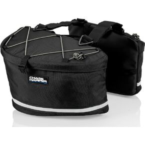 Chase Harper USA 3240 Collapsible Saddle Bags - Water-Resistant, Industrial Grade Ballistic Nylon, Anti-Scratch Vinyl on Inward Facing Wall, 14" L x 9" W x 10.5" H (Per Side)