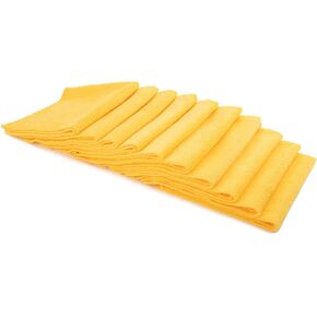 Autofiber [Mr. Everything] Premium Paintwork and Coating Leveling Towel (16"x16") 10 Pack (Gray)