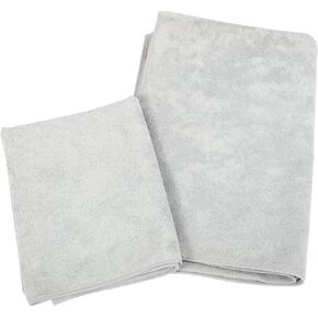 Cen-Tec Systems 37902 Microfiber 3-Pack Super Towel, 24 by 36-Inch, Gray
