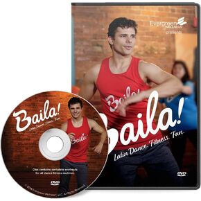 Baila! Latin Dance Workout DVD - Enjoy 5 Exhilarating 20-Minute Cardio Dance Fitness Sessions Set To The Sounds of Latin Music - No Dance Experience Or Partner Required For This Dance Workout DVD