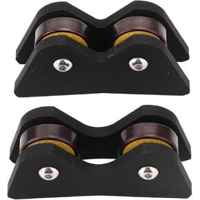 Pomya Pool Billiard Cue Roller 2Pcs Lightweight Pool Billiard Cue Snooker Club Roller Straightness Detector Checker Inspect Tool Straightness Checker