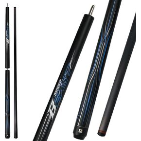 Little Monster Beast Carbon Fiber 3 Pieces Break Jump Cue Pool Stick Breach 147cm 12.9mm with Leather Bag