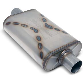 Black Widow Venom 250 Series Muffler 2.5" Center/Center