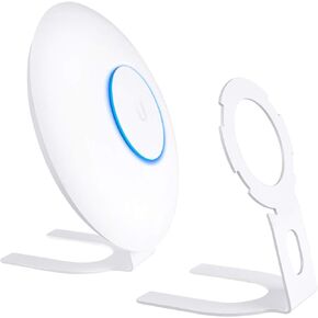 Metal Desktop Stand Plate Holder Bracket Mount Compatible for UniFi Networks UAP-AC-PRO-US & UniFi UAP-AC-PRO&UAP-AC-PRO-E-US (Metal White)