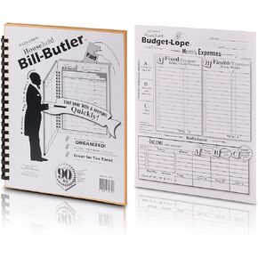 Bill-Butler Monthly Household Bill Organizer & Budget-Lope