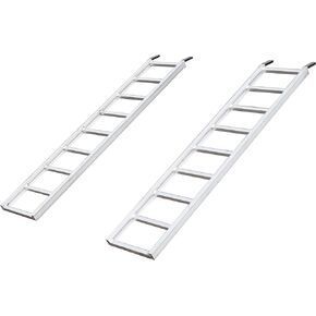 YUTRAX® 69" Bi-Fold Ramp, Aluminum Bi-Fold Ramp, 1250 lb. Capacity, Lightweight, Spans Entire Tailgate, Easy Loading, ATV Loading