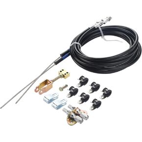 ZONFANT Universal Parking Brake Emergency Brake Cable Complete Kit, Replace#330-9371 140-14415-R