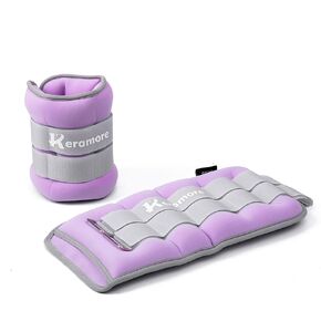 Ankle Weights, 1/2/3/4/5/6/8/10/12 LBS (1 Pair) Wrist Arm & Leg Weighted for Women Men Kids with Elongated Strap for Exercise, Fitness, Jogging, Aerobics, Yoga, Dancing and Physical Therapy
