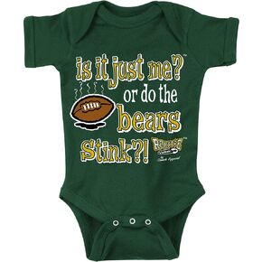 is It Just Me?! (Anti-Chicago) Baby Apparel for Green Bay Football Fans (NB-7T)