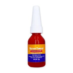 Permanent Hold Threadlocker, Heavy Duty High Strength Adhesive Locks Metal Fasteners Curing Sealant 0.35oz (RT272) by Rotary Thread