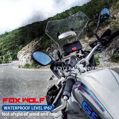The New GPS Mobile Phone Motorcycle Navigation Bracket Wireless Charging Support with Two USB Ports for R1200GS/ADV F800GS ADV F700GS/ADV R1250GS/ADV CRF1000L F850GS ADV S1000XR F900R in Saudi Arabia