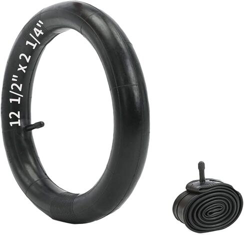 أنبوب الدراجة، أنبوب دراجة كهربائي مقاس 12.5x2.25، أنبوب إطار دراجة كهربائية، أنبوب داخلي مطاطي مع صمام معدني منحني، ملحقات الدراجة الإلكترونية، أنبوب داخلي مع إطار احتياطي، ملحقات سكوتر كهربائي (12.5x2.25) in Kuwait