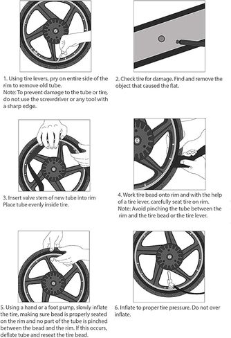 أنبوب الدراجة، أنبوب دراجة كهربائي مقاس 12.5x2.25، أنبوب إطار دراجة كهربائية، أنبوب داخلي مطاطي مع صمام معدني منحني، ملحقات الدراجة الإلكترونية، أنبوب داخلي مع إطار احتياطي، ملحقات سكوتر كهربائي (12.5x2.25) in Kuwait