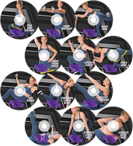 تحديد ومواءمة X-TrainFit: برنامج تمرين لمدة 90 يومًا مع 12 مقطع فيديو للتمرين + تقويم التدريب ودليل التدريب وخطة التغذية in Kuwait