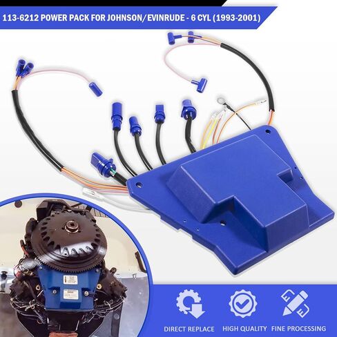 113-6212 Power Pack for Johnson/Evinrude - 6 Cyl (1993-2001), Blue in Saudi Arabia