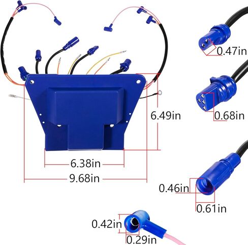 113-6212 Power Pack for Johnson/Evinrude - 6 Cyl (1993-2001), Blue in Saudi Arabia