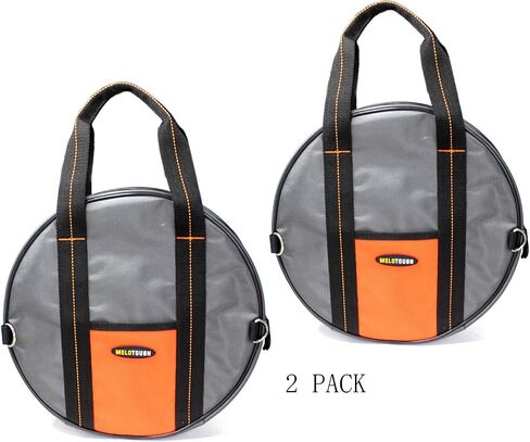 MELOTOUGH Jumper Cable Bag - Tools Cable Bag - Storage & Organizer for Cables, Cords, and Hoses Including EV Charging Cables for Electric Vehicles (1) in Kuwait
