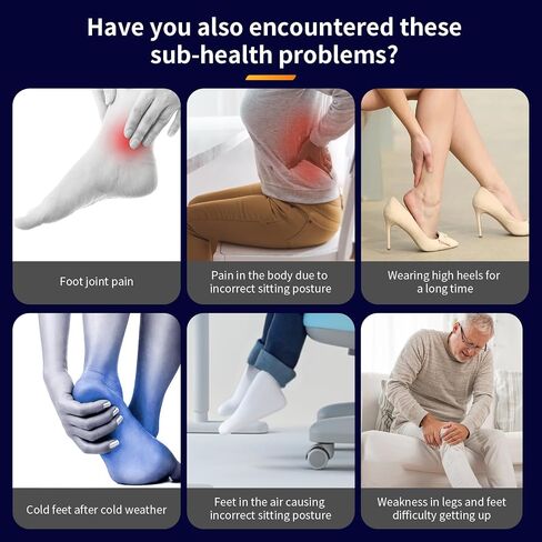 Foot Rest for Under Desk at Work, ergonomically Designed Adjustable Height Foot Stool, Heated and Temperature Controlled Foot Stool, Office and Travel Foot Stool - Relieving Back and le in Saudi Arabia