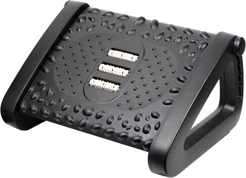 Adjustable Foot Rest Under Desk for Office Use, Massage Foot Stool, Ergonomic Footrest Work from Home in Saudi Arabia
