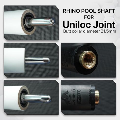 30 بوصة / Uniloc Carbon Pool Cue عمود واحد، طرف F1 كريستال 11.8 مم، 12.2 مم، 12.4 مم، 12.5 مم، 12.6 مم، 12.7 مم، 12.8 مم، 12.9 مم، 10.5 مم تقنية انحراف منخفض in Kuwait