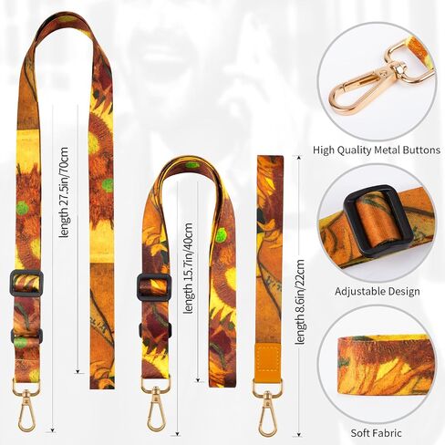 Phone Lanyards, Wrist Lanyards for Keys, Adjustable Shoulder Neck Strap,Universal Crossbody Cell Phone Lanyard for ID Badges,Card Holder, Car Key, and Most Smartphones (Starry Night) in Kuwait