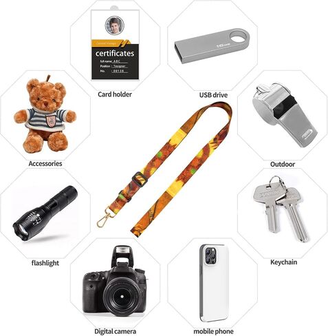 Phone Lanyards, Wrist Lanyards for Keys, Adjustable Shoulder Neck Strap,Universal Crossbody Cell Phone Lanyard for ID Badges,Card Holder, Car Key, and Most Smartphones (Starry Night) in Kuwait