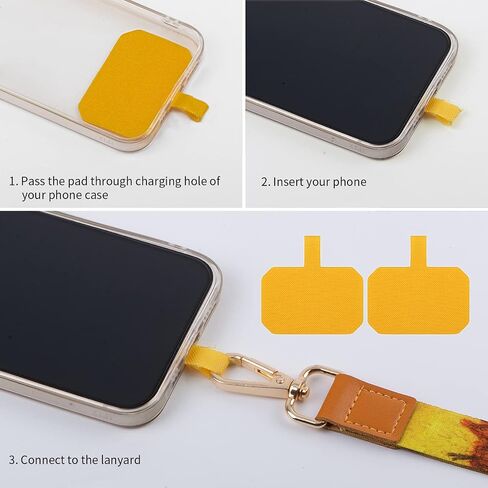 Phone Lanyards, Wrist Lanyards for Keys, Adjustable Shoulder Neck Strap,Universal Crossbody Cell Phone Lanyard for ID Badges,Card Holder, Car Key, and Most Smartphones (Starry Night) in Kuwait