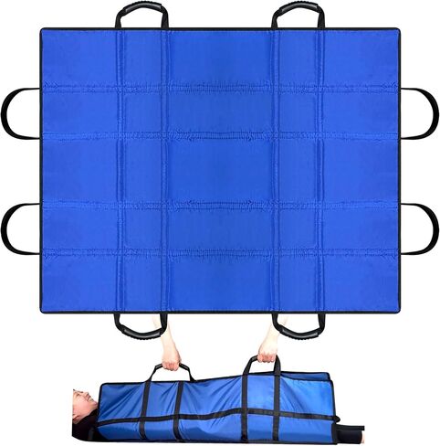 وسادة سفلية مقاومة للماء وقابلة لإعادة الاستخدام مع 4 مقابض حزام تحديد المواقع، وسرير سلس البول قابل للغسل وطبقة سطحية لسهولة الرفع والنقل in Kuwait