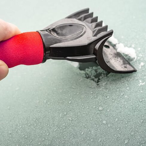 Prestone De-Icer Winter Windshield Washer Fluid, AS253 Freeze Protection up to -34°F windshield wiper fluid, 1-gallon deicer windshield washer fluid, Includes Ice Scraper for Car Windshield in Saudi Arabia