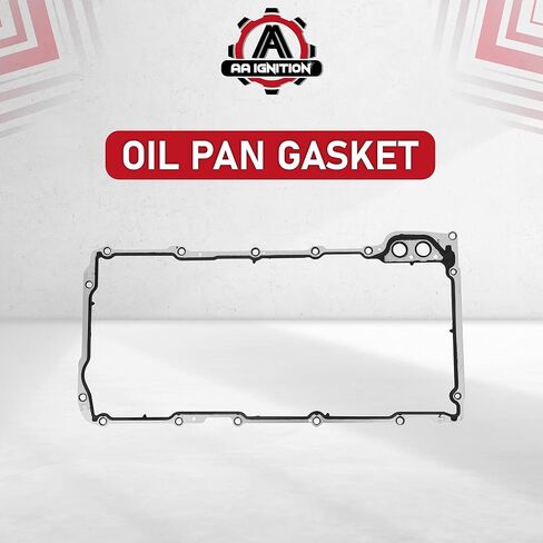 Replacement Oil Pan Gasket - Replaces 12612350, OS30693R, PG3165, Compatible with Buick, Cadillac, Chevrolet, GMC, Hummer, Isuzu & Pontiac Vehicles - Rainier, Escalade, Avalanche, Sierra, Silverado in Saudi Arabia