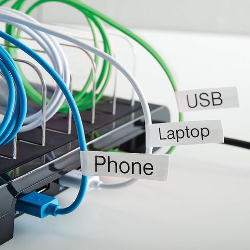 DYMO Label Maker | LabelManager Plug N Play Label Maker, Plugs into PC or Mac with Built-in Software, No Power Adapter or Batteries Required, for Home & Office Organization in Saudi Arabia