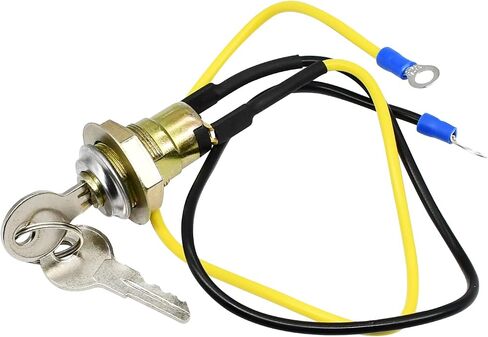 Notonparts Ignition Switch 8N3679C with 2 Keys 2 Wires Compatible with Ford Tractor 2N 8N 9N NAA Jubilee 501 600 601 700 701 800 950 Compatible with John Deere Tractor 40 50 60 70 330 420 6030 7020 in Saudi Arabia