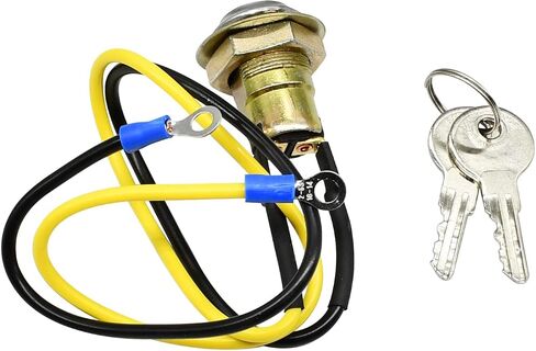 Notonparts Ignition Switch 8N3679C with 2 Keys 2 Wires Compatible with Ford Tractor 2N 8N 9N NAA Jubilee 501 600 601 700 701 800 950 Compatible with John Deere Tractor 40 50 60 70 330 420 6030 7020 in Saudi Arabia