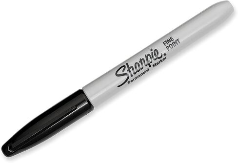 Sharpie Permanent Markers, Fine Point, 3-Count (Black) in Saudi Arabia
