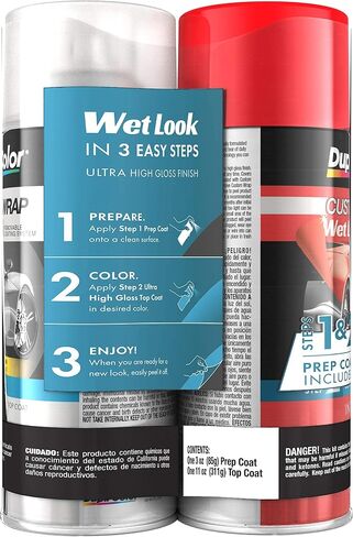 Dupli-Color ECWRC8330 Custom Wrap Removable Metallic Coating, Gold, 11 oz. in Saudi Arabia
