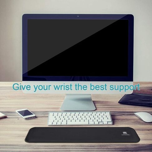 WB WEIRDBEAST Keyboard Wrist Rest Large Mouse Pad Wrist Support for Computer, 4 in 1 Memory Foam Keyboard Pad Desk Mat Ergonomic Hand Rest Wrist Cushion for Home Office Gaming-Pink in Saudi Arabia