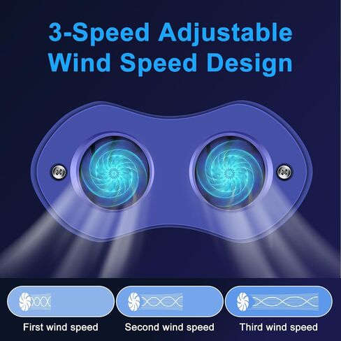 Anti Snoring Devices - Mini Anti Snoring Sleep Aid - Upgraded Variable Speed Mini Anti Snoring - Double Eddy Current Nasal Dilators in Kuwait