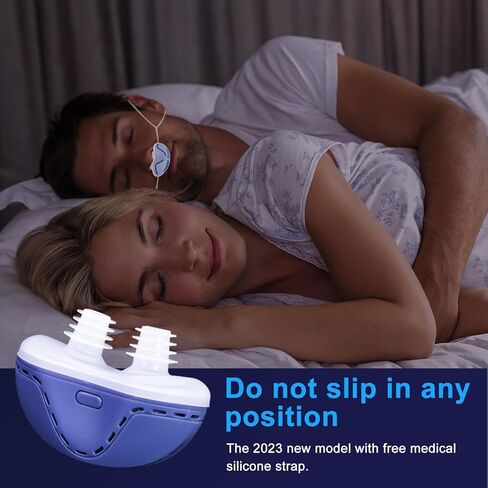 Anti Snoring Devices - Mini Anti Snoring Sleep Aid - Upgraded Variable Speed Mini Anti Snoring - Double Eddy Current Nasal Dilators in Kuwait