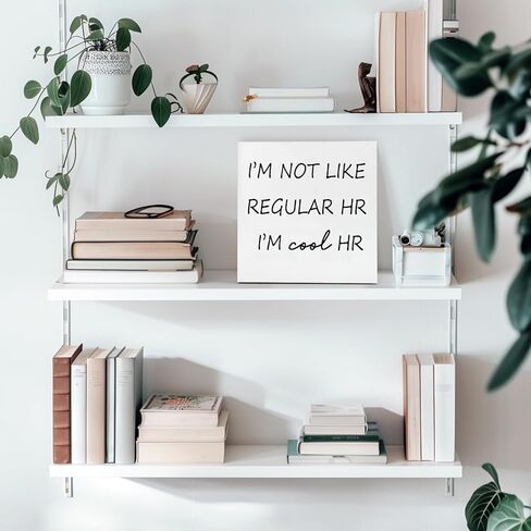 Funny Office Decor Office Desk Decor Aesthetic Office Cubicle Decor and Here We F*cking Go Again I Mean Good Morning Office Shelf Decor Office Decorations for Work Funny Office Gifts (5x5inch) in Kuwait