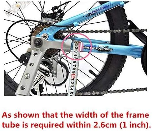 عجلات تدريب الدراجة للأطفال، مثبت قابل للتعديل، مناسبة لدراجة الأطفال المتغيرة مقاس 18-22 بوصة (زوج واحد) in Kuwait