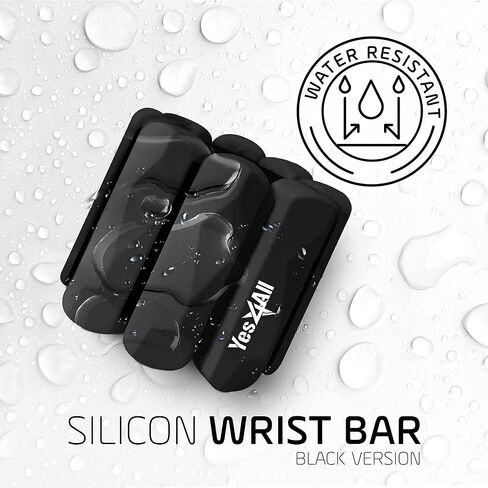 Yes4All Wrist & Ankle Weights Set 2x 1lb - Premium Silicone Adjustable For Women/Men Home Gym, Yoga, Cardio, Pilates, Running in Saudi Arabia