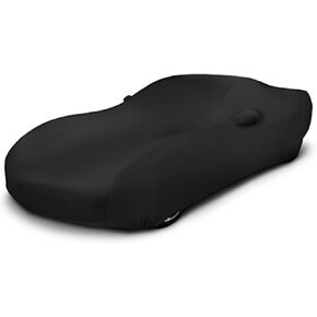 CarsCover Custom Fit C6 2005-2013 Chevy Corvette Car Cover for Blackshield Cashmere-Look