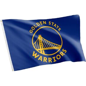 Desert Cactus Golden State Warriors Flag Team NBA National Basketball Association 100% Polyester Indoor Outdoor 3x5 feet Flags (Flag L)