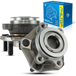 PHILTOP 513364 Front Wheel Hub Assembly Fit for Nissan Sentra 2013-2019, Nissan NV200 2013-2019, Nissan Leaf 2013-2017, Chevrolet City Express 2015-2018, 5 Lugs Wheel Hub Bearings W/ABS