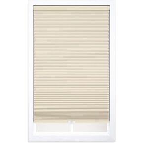 DEZ FURNISHINGS Cordless 1.5" Blackout Cellular Shade, Energy Saver, 70.5" W x 54" H, Alabaster
